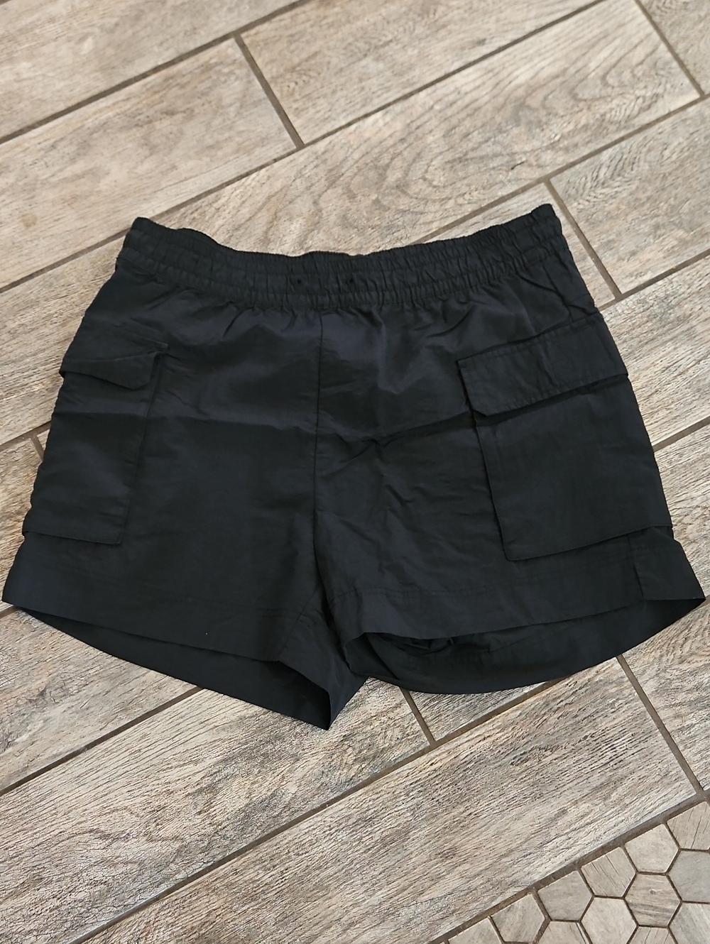 Old Navy Black Dri Fit Cargo Pocket Women's Shorts Size Xl